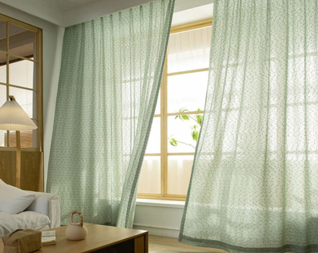 Шторы салатового цвета на заказ