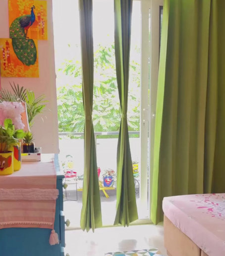 Шторы салатового цвета на заказ