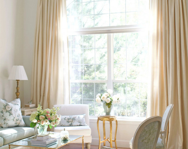 Шелковые шторы на заказ