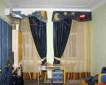 Советы по выбору штор в детскую комнату