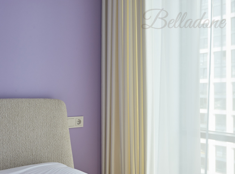 Пошив однотонных штор в квартиру на Ботанической 29а