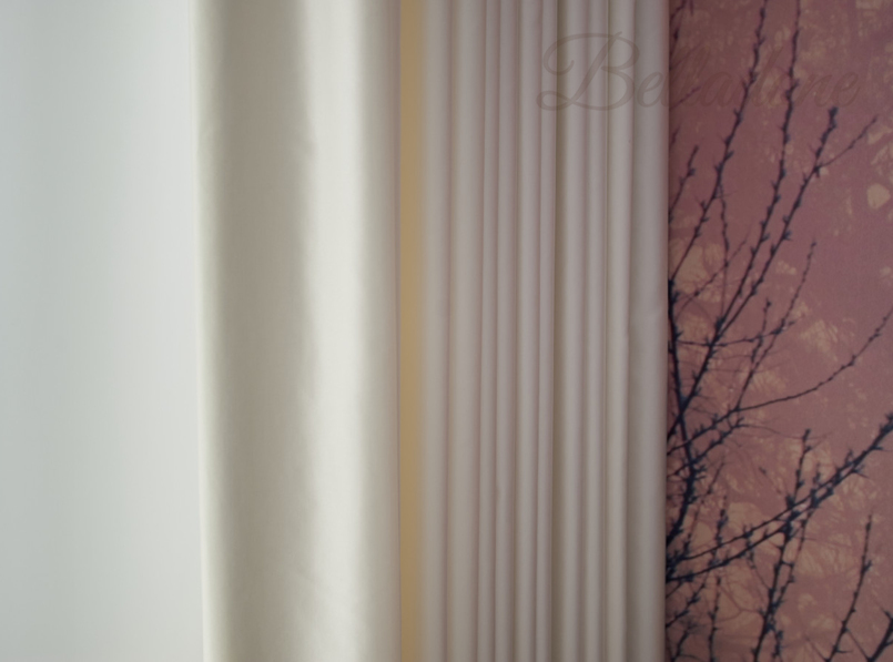 Пошив однотонных штор в квартиру на Ботанической 29а