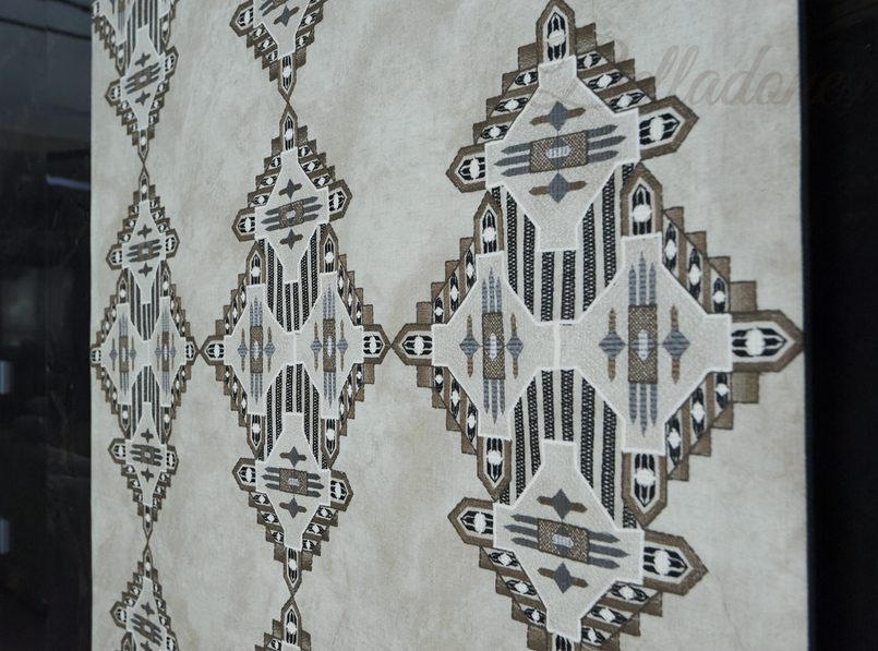 Декоративные портьеры на заказ в гостиной частного дома, Челобитьевское шоссе