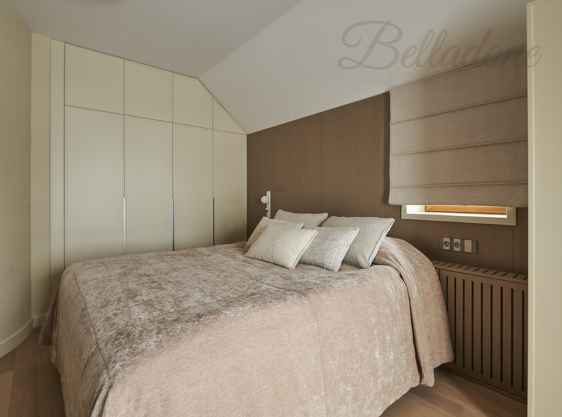 Оформление спальни и кухни частного дома шторами и подушками, Челобитьевское шоссе