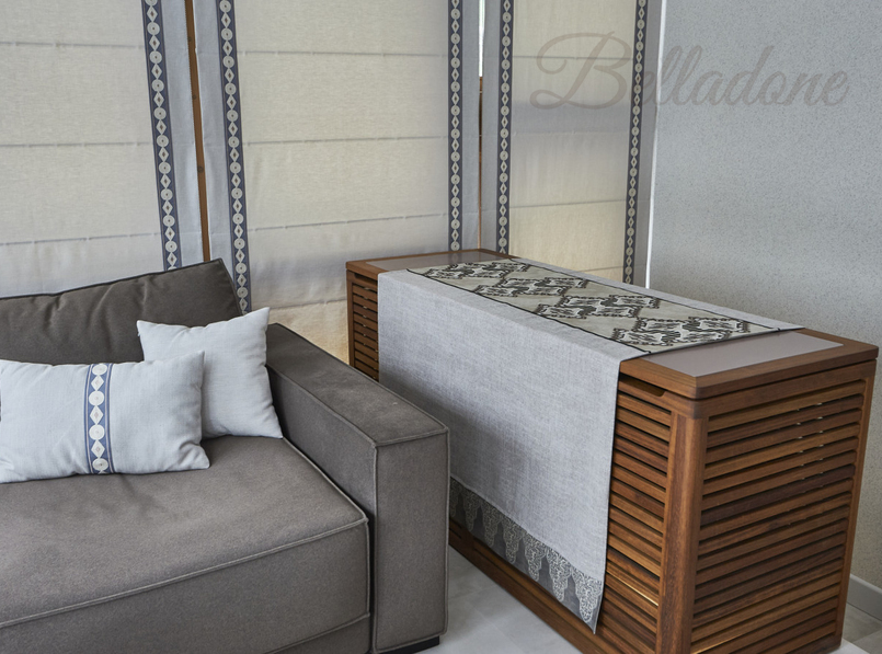 Римские шторы на лоджии, Челобитьевское шоссе