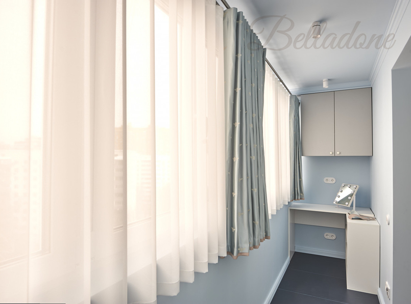 Пошив штор и покрывал на заказ для комнаты девочек, передача 