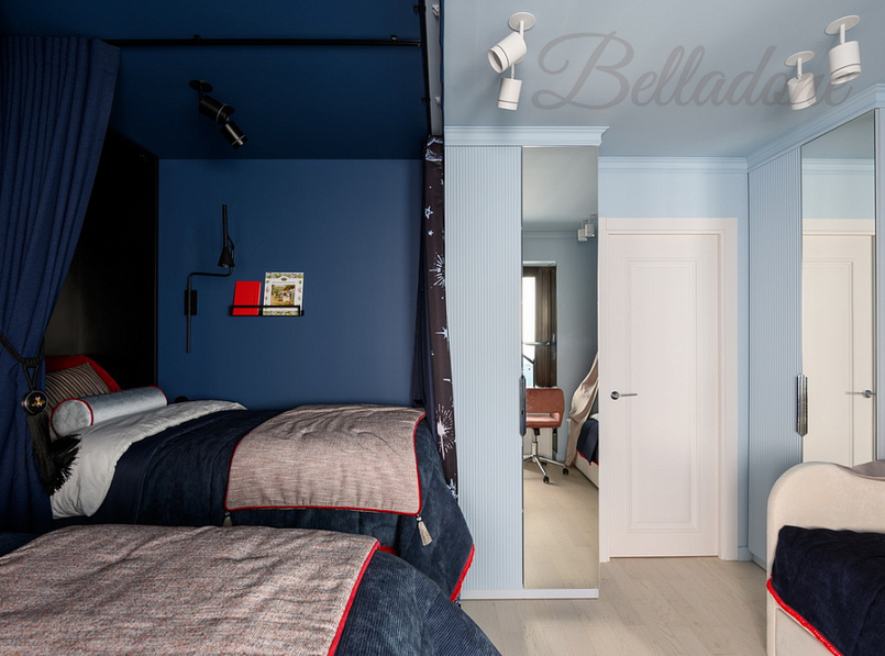 Пошив штор и покрывал на заказ для комнаты девочек, передача 