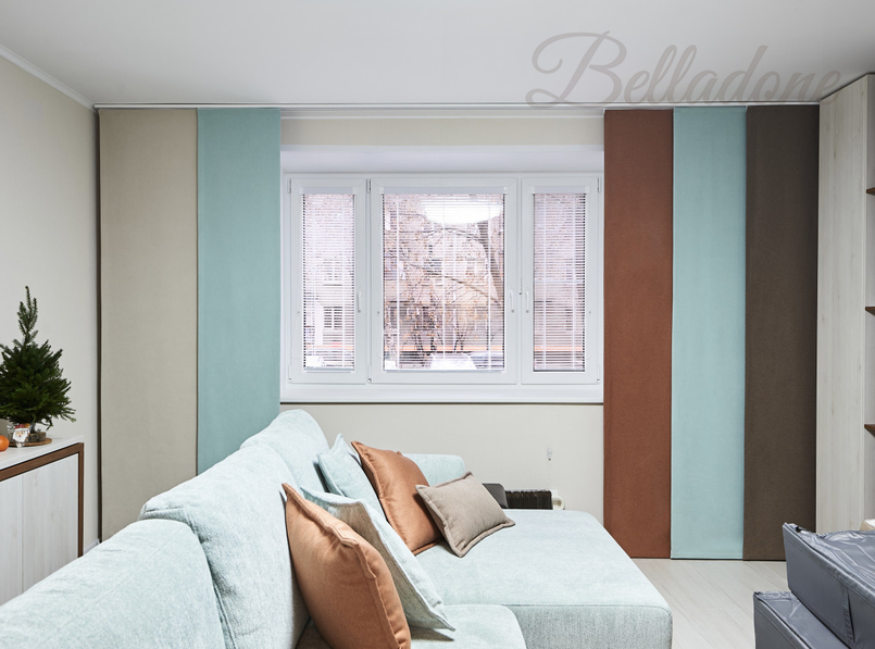 Пошив японских и римских штор в квартиру, ул. Отрадная