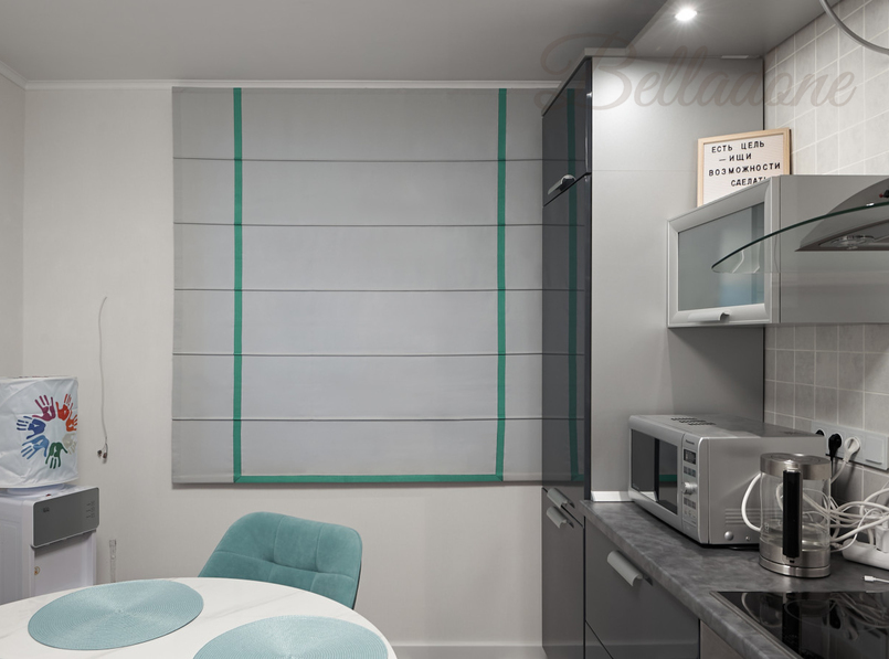 Пошив японских и римских штор в квартиру, ул. Отрадная