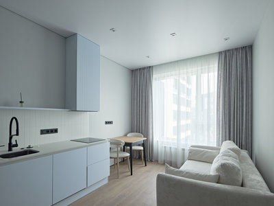 Шторы на заказ: Оформление квартиры шторами и плиссе на заказ на ул. Шелихова