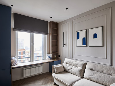 Шторы для дома: Пошив римских и прямых штор в квартиру на ул. Шелепихинская