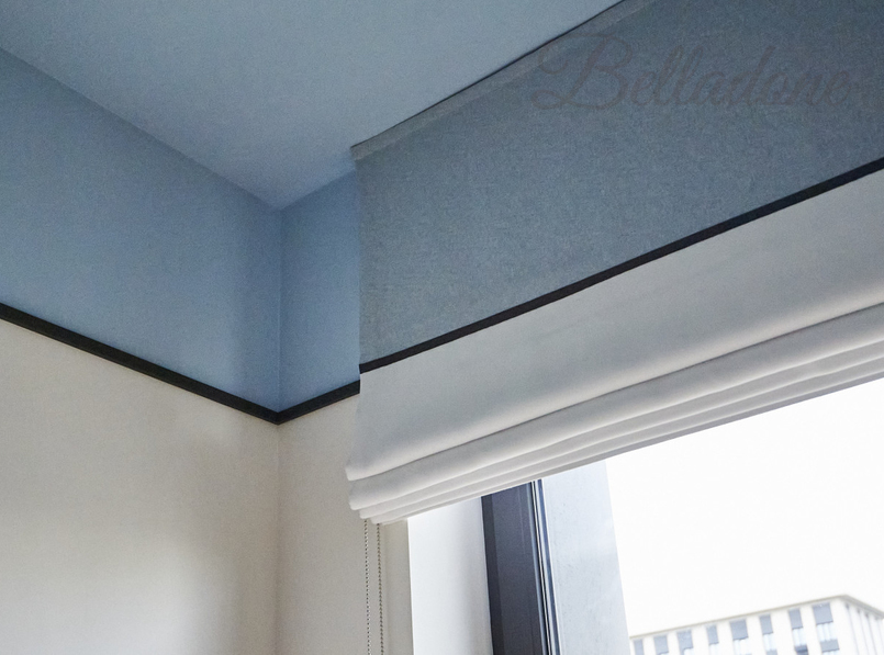 Пошив декоративной римской шторы, ул. Винницкая