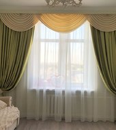 Шторы с ламбрекеном на заказ в Москве и Московской области