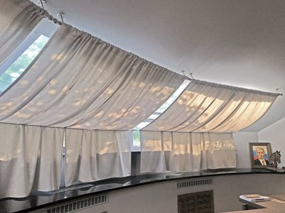 Готовые шторы: Шторы на наклонные окна под заказ
