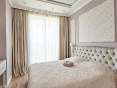 Шторы современные в спальню на заказ. Пошив современных штор в спальню в Москве