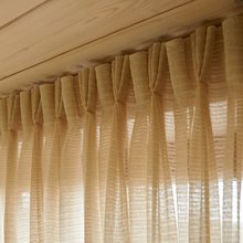 Ручная складка на шторах