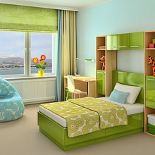 Зеленые шторы в интерьере: как создать гармоничное пространство