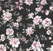 Ткань BD1026, цвет – розовый, черный