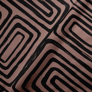 Портьерная ткань BD1042 - Red