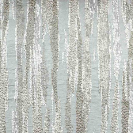 Портьера У1026 с узором серого цвета