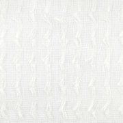 Портьера У1026 белого цвета без рисунка