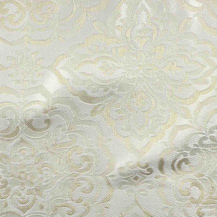 Бежевая портьера У1026