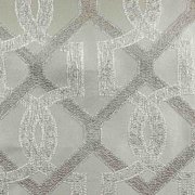 Портьера У1026 из жаккарда серого цвета