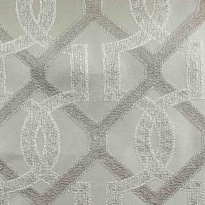 Портьера У1026 из жаккарда серого цвета