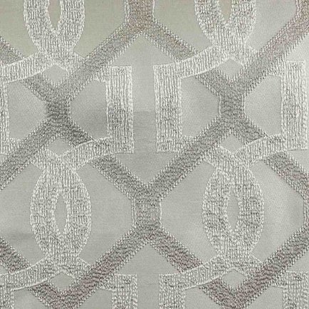Портьера У1026 из жаккарда серого цвета