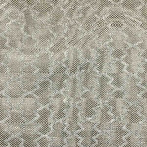 Бежевая портьера У1026 с узором