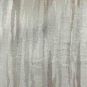 Портьера У1026 бежевого цвета с узором