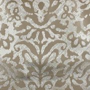 Коричневая портьера У1026 рисунок Дамаск