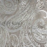 Коричневая портьера с узором У1026