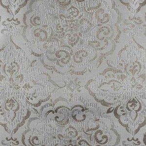 Портьера с узором У1026 серого цвета