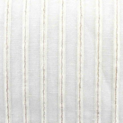 Портьера в полоску У1026 белого цвета