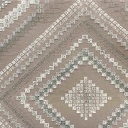 Коричневая портьера У1026 из жаккарда