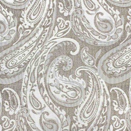 Портьера У1026 из бархата коричневого цвета