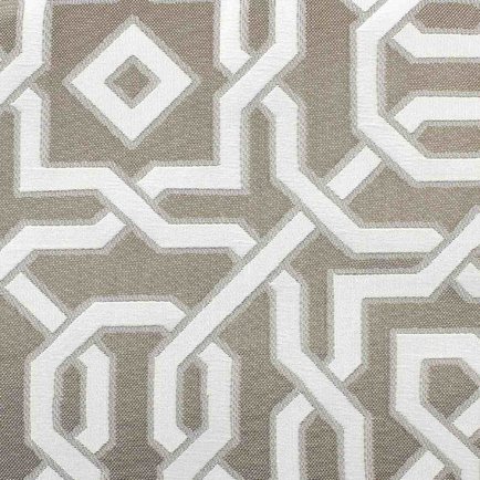 Портьера с геометрическим рисунком У1026 из жаккарда