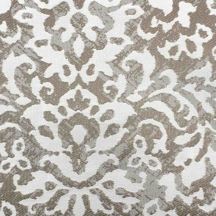 Портьера из жаккарда У1026 коричневого цвета