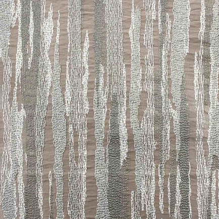 Портьера с узором У1026 цвет коричневый