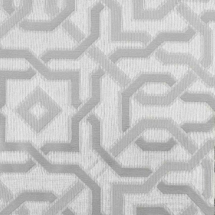 Портьера из жаккарда У1026 цвет серый