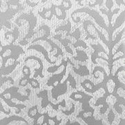 Серая портьера У1026 с рисунком