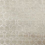 Портьера с геометрическим рисунком бежевого цвета У2021