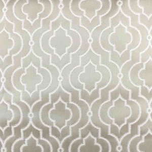 Портьера У2021 бежевого цвета без узора