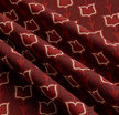 Портьерная ткань FLEUR-DE-LIS - RUBY