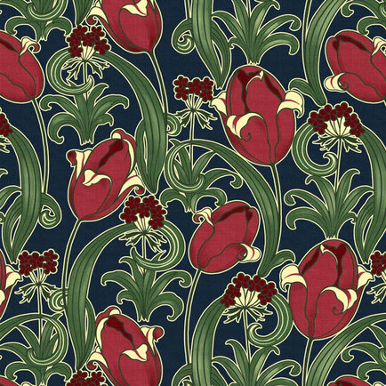 Портьерная ткань TULIP - WILD RIVER